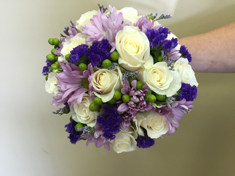 Lavender and Hypericum Davenport Florist - Same Day Flower Delivery - Flower Power 